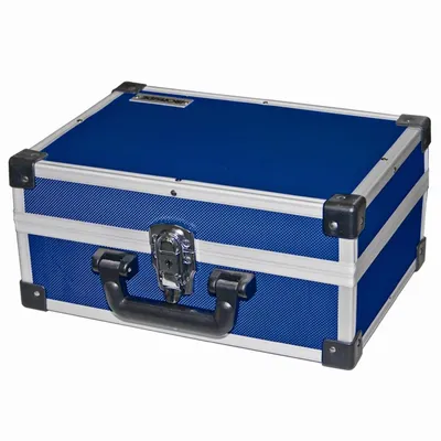 Image de Ironside 191-007 Mallette à outils en aluminium, 330 x 230 x 150 mm, bleu