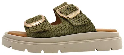 Image de Mules Tamaris vertes, taille 36