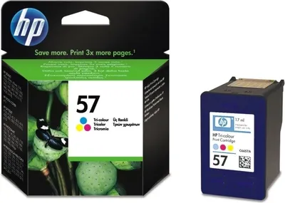 Produktbild von Original HP Druckkopfpatrone color (C6657AE,C6657AE#ABB,C6657AE#ABD,C6657AE#ABE,C6657AE#ABF,C6657AE#UUQ,C6657AE#UUS,57,57C,57COLOR,NO57,NO57C,NO57COLOR), 1 St.