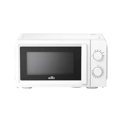Produktbild von Galanz Mikrowelle 700W 20L 6 Leistungsstufen 30-Min-Timer Auftaufunktion, Kompakter Mikrowellenofen Schwarz mit Drehregler White