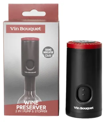 Produktbild von Vin Bouquet FIC 1166 Vakuumverschluss 2 in 1 mit Geräuschanzeige Zubehör Wein ko