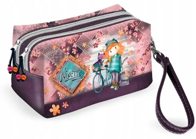 Obrázek produktu pro Karactermania FOREVER NINETTE BICYCLE BOX Penál / pouzdro dvoupokojový s korálky
