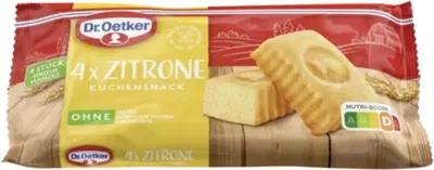 Obrázok produktu pre Dr. Oetker cake snack citrónové balené mini piškóty 4x35g