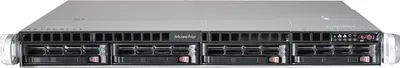 Produktbild von bluechip SERVERline R31308s 1HE Rack, Intel® Xeon® 6315P Prozessor / bis zu 5.20 GHz, 32 GB DDR5, 2 x 960 GB SSD, 2 x RJ45 (1 Gb/s)
