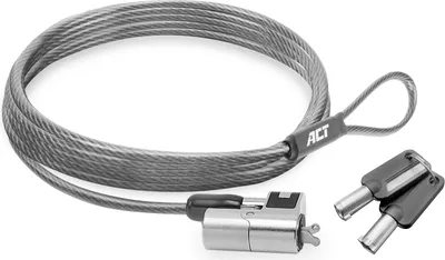 Image de ACT Wedge Laptop Lock avec clés AC9040