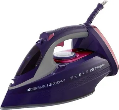 Produktbild von Orbegozo SV 3000, Trocken- & Dampfbügeleisen, Keramik-Bügelsohle, 230 g/min, 55 g/min, 0,45 l, Eingebaut