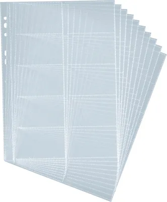 Produktbild von Visitenkartenringbuch Visifix Ersatzhüllen A4 VE=50x10 Stück