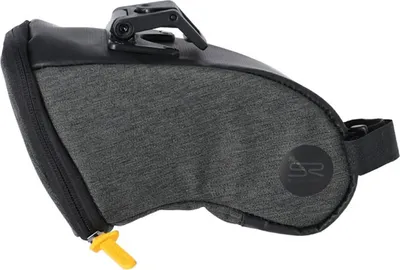Image de Sacoche de selle Selle Royal Medium grise/noire, 1,2ltr, avec système de clips ICS