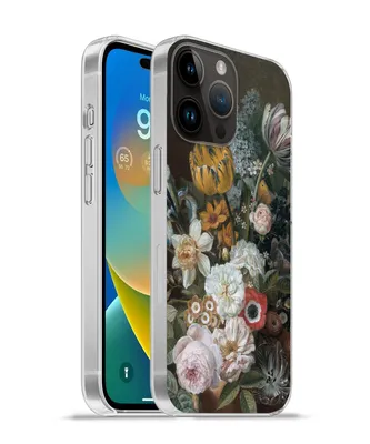 Produktbild von MuchoWow® Handyhülle Schutzhülle Hülle für Apple iPhone 14 Pro Max Stilleben mit Blumen - Gemälde von Eelke Jelles Eelkema Silikon Softcase Handy Hülle - Hardcover