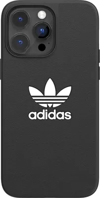 Image de Étui pour téléphone portable iPhone 14 Pro Max Adidas noir logo plastique 50180
