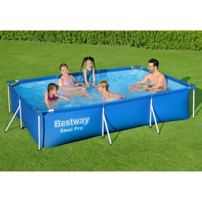 Produktbild von BESTWAY STAEL SWIPHING Pool 300x201x66 cm