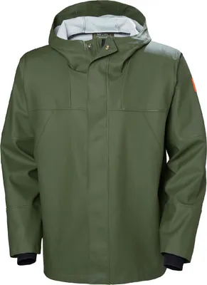 Produktbild von Helly Hansen Regenjacke STORM RAIN JACKET 70283, Farbe:army green, Größe:XL