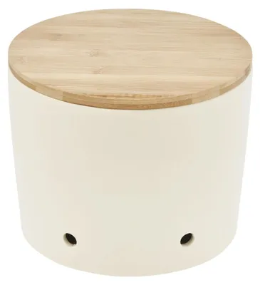 Produktbild von Zwiebeltopf CERA-DESIGN Urban Grey creme weiß aus Keramik MAGU