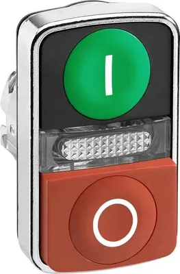 Immagine prodotto di Schneider Electric Pulsante doppio illuminato ZB4BW7L3741