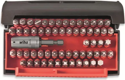 Obrázek produktu pro Sada bitů Wiha colector standard, 25 mm, 1/4"(u, 61 otvorů)