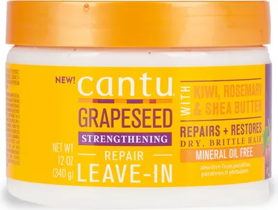 Produktbild von Cantu Grapeseed Leave-in Conditioning Repair Cream 340g Floral 340ml