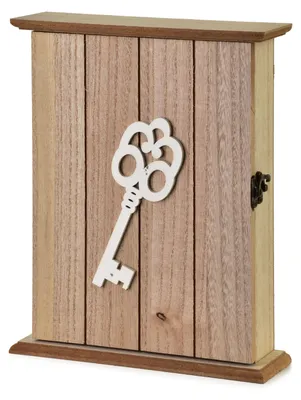 Produktbild von Schlüsselkasten Holz Stacy STACY 20x6x24,5 cm Weiß 1 Stück