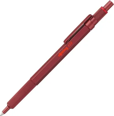 Zdjęcie produktu dla rotring 600 biros metallic red