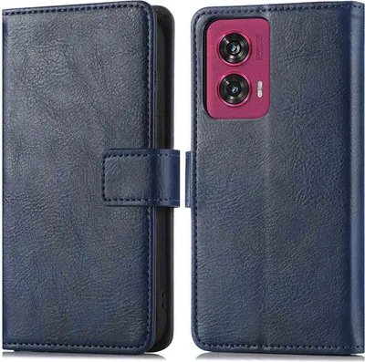 Obrázok produktu pre imoshion Luxe Bookcase pre Motorola Edge 50 Fusion - tmavomodrá