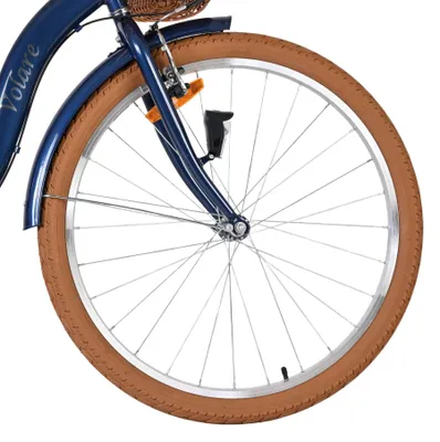 Produktbild von Volare Ashley Kinderfahrrad - Mädchen - 26 Zoll - Dunkelblau - Nexus 3-Gang