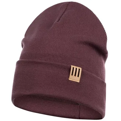 Produktbild von Smarilla Mütze Junge Herren Kinder Beanie gerippt(58-60,Braun)