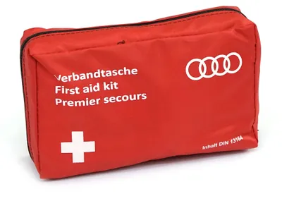 Produktbild von Audi 4L0093108D Verbandtasche Verbandskasten Erste Hilfe DIN13164-2022 rot