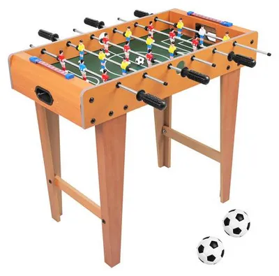 Produktbild von Kruzzel 28135, Tischfußball, 18 Spieler, 2 Bälle, 69 x 37 x 63 cm