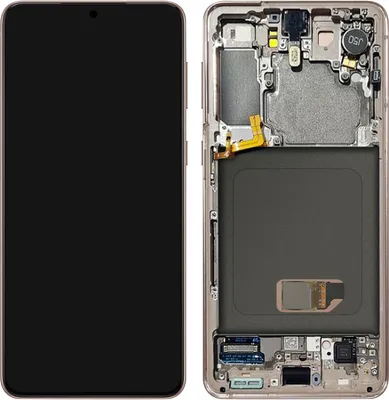 Produktbild von Samsung, Ersatzteil LCD-Display mit Touchscreen für Samsung Galaxy S21, Violett