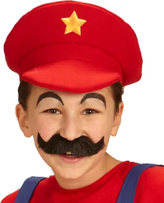 Produktbild von Super Klempner Mütze für Kinder – Videospielheld zum Anziehen