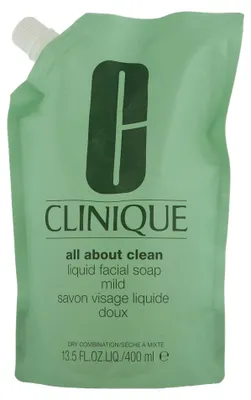 Productafbeelding van Clinique ALL ABOUT CLEAN Milde, vloeibare gezichtsreiniger, navulverpakking, 400 ml