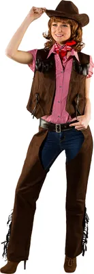 Obrázek produktu pro Cowgirl vesta z imitace semiše, velikost: 36/38