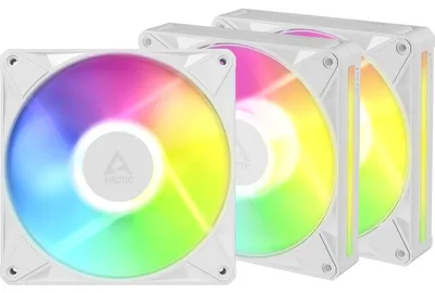 Immagine prodotto di ARCTIC BioniX P14 A-RGB, Ventola, 14 cm, 400 RPM, 2500 RPM, 186 m³/h, Bianco