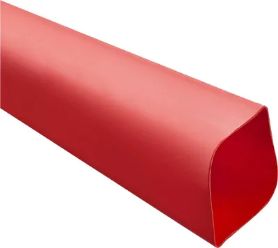 Productafbeelding van STEX24 krimpkous 2:1, verkocht per meter, rood, 38,1/19,0 mm, 1 1/2 inch, WSM2, krimptemperatuur minimaal 70°C, volledig