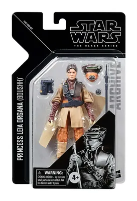 Produktbild von Hasbro Star Wars Episode VI Black Series Archive Actionfigur 2022 Princess Leia Organa (Boushh) 15 cm HASF4367