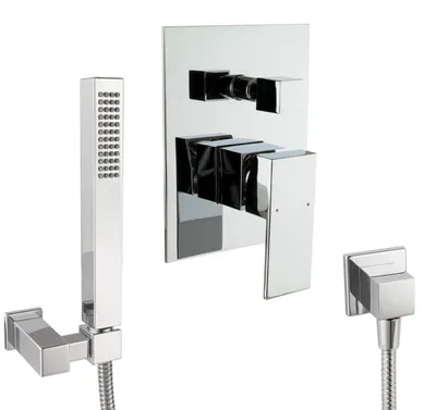 Produktbild von PaulGurkes Unterputz Armatur für Badewanne mit Brausegarnitur