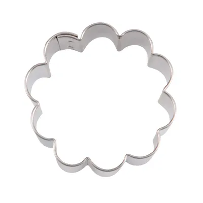 Immagine prodotto di Städter Ausstecher Rosette Gewellt, Ausstechform, Plätzchenform, Keks, Plätzchen, Edelstahl, 4 cm, 124042