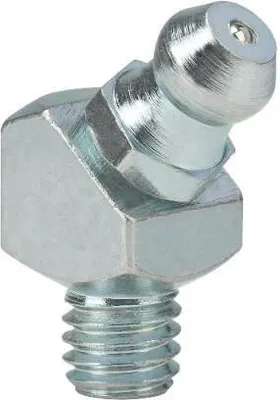 Produktbild von Kegelkopf (Hydraulik) Schmiernippel 45º Winkel H2 Gewinde Größe  M6 x 1