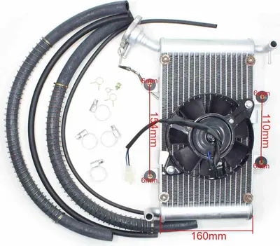 Produktbild von Kühler Mit Lüfter Atv 200 Bashan Nevada
