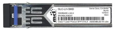 Produktbild von Cisco - SFP (Mini-GBIC)-Transceiver-Modul - 1GbE - 1000Base-LX, 1000Base-LH - LC/PC Einzelmodus - bis zu 10 km - 1310 nm - für Cisco 38XX, 39XX, 4451, 892, 250 Series, Catalyst 29XX, 3650, ESS9300, ME 3600, UCS 62XX