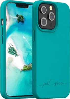 Obrázok produktu pre JUST GREEN, ochranné puzdro pre iPhone 13 Pro Natura Recyclable, modré