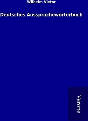 Produktbild von Deutsches Aussprachewörterbuch