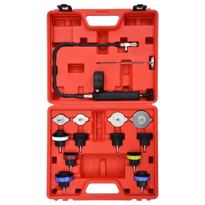 Kit Tester Pressione Radiatore 28 Pezzi - Per Sistema Di Raffreddamento Auto - Foto 6