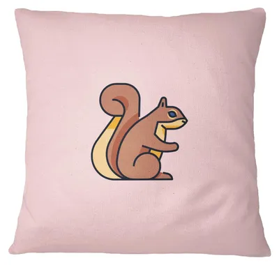 Kissenhülle 45x45 cm, Hellrosa, Polyester, mit Reißverschluss