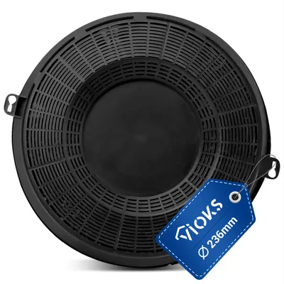 Produktbild von Kohlefilter passend wie AEG 902979361/0 Typ48 AMC037 236mmØ für Dunstabzugshaube