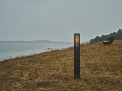 Produktbild von Aludra 95 | Pollerleuchte | Seaside schwarz