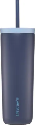 Produktbild von LifeStraw GO Tumbler Stainless Steel, 530ml Thermobecher, Aegean Sea, 530ml