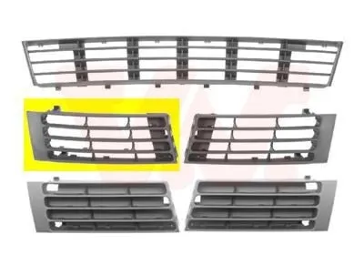 Produktbild von VAN WEZEL Lüftungsgitter Grill Stoßfänger für AUDI A4 Limousine (8D2, B5)