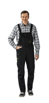 Produktbild von PLANAM Stretchline Latzhose schwarz Größe 64