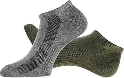 Produktbild von Tastiq Herren Socken 6 Paar Knöchelsocken Atmungsaktiv Freizeitsocken Grün Gr.35/38