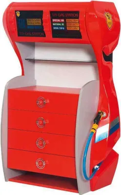 Image de Kommode mit Schubladen Tankstelle Kinderzimmer Kommoden Möbel Holz Zimmer
